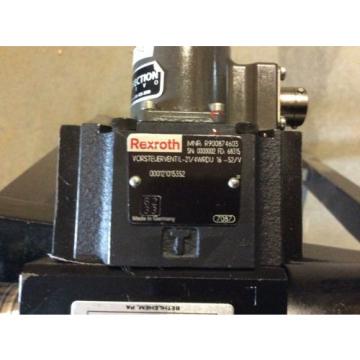 Rexroth Hydraulics servo valve, # 4WRDU 16 W200L-51/6L15K9/VR, rebuilt