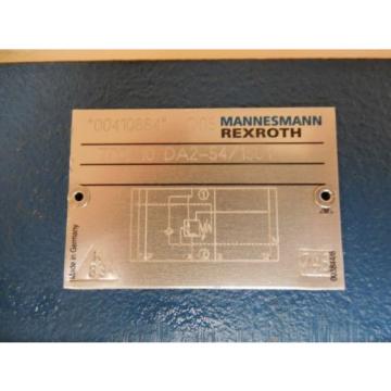 Mannesmann Rexroth Pressure Reducing Hydraulic Valve ZDR 10 DA2-54/150 New