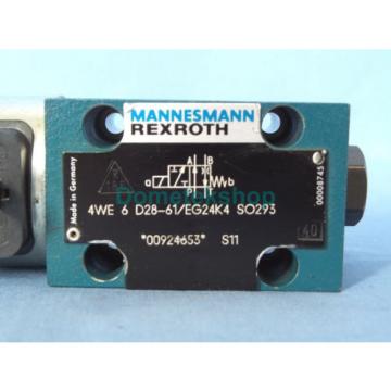 Mannesmann Rexroth 4WE 6 D28-61/EG24K4 SO293