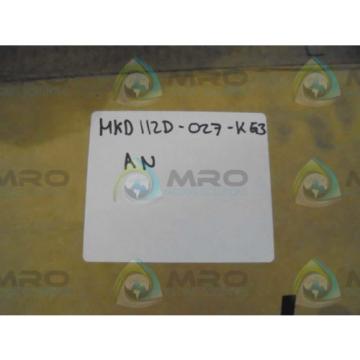 REXROTH INDRAMAT MKD112D-027-KG3-AN MAGNET MOTOR *NEW IN BOX*