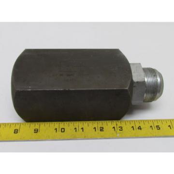 Rexroth Hycon 45/84 Carbon Steel 1-1/2&#034; Check Valve Hydraulic 1-7/8x12 Thread