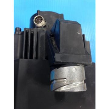 REXROTH INDRAMAT MKD112B-058-KG0-AN MOTOR &amp; LEM-RB112C2XX COOLING FAN USED (2F)