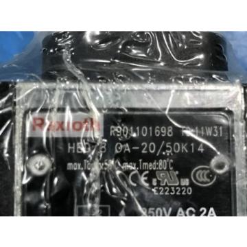 REXROTH HED 8 OA-20/50K14 HYDRAULIC PRESSURE SWITCH R901101698 NEW NO BOX (U4)