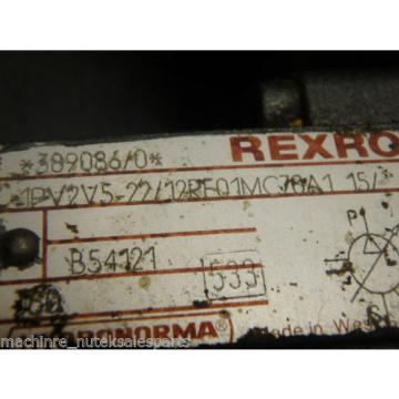 Rexroth Motor Pump Combo 1PV2V5-22/12RE01MC70A1 15_389086/0