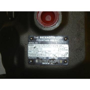 REXROTH AA10VS045DR/31R-PKC62N00 NEW HYDRAULIC PUMP AA10VS045DR31RPKC62N00