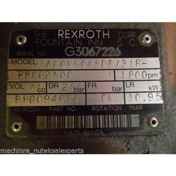 Rexroth Pump AA10VS045DR/31R-PKC62N00 _ AA10VS045DR31RPKC62N00