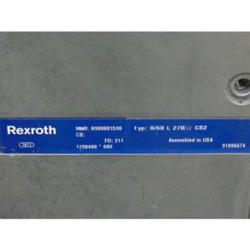 Rexroth Aluminum Frame Conveyor 146&#034; X 13&#034; X 38&#034; W/ Rexroth Motor 3 843 532 033