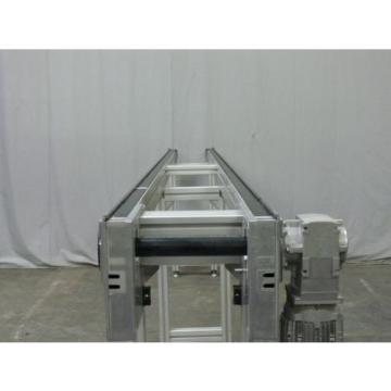 Rexroth Aluminum Frame Conveyor 146&#034; X 13&#034; X 38&#034; W/ Rexroth Motor 3 843 532 033