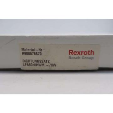 NEW REXROTH R900876870 HYDROTECH LFA50H/HWM.-7X/V HYDRAULIC SEAL KIT D553703