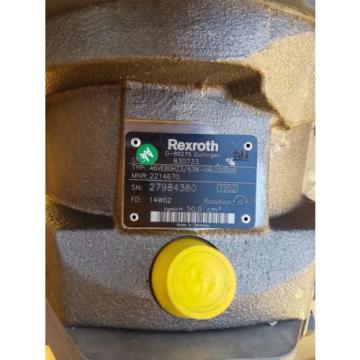 New Rexroth Hydraulic Drive Piston Motor A6VE80HZ3/63W-VAL02000B Made in Germany