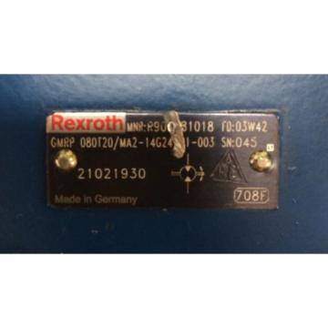 REXROTH HYDRAULIC CONTROL VALVE / GEAR HSA-06-A007-31 , 7081 MNR R 900327927 NEW