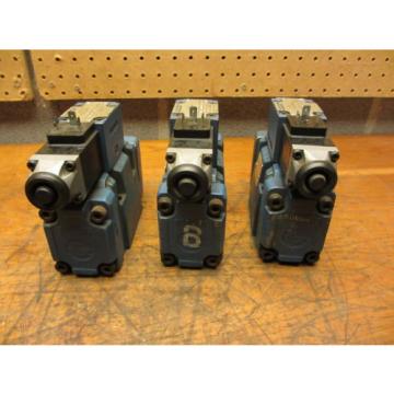 Mannesmann Rexroth 4WEH10D40/6AW110NET Z55L Hydraulic Directional Valve