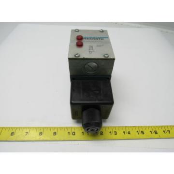 Rexroth 4WE10D31/0FCW110N9DAL Hydraulic Directional Control Valve