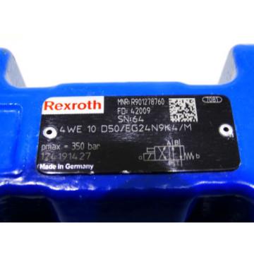 Rexroth Bosch  R901278760 / 4WE 10 D50/EG24N9K4/M ventil valve Invoice