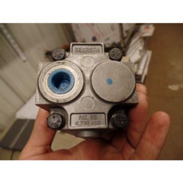 GENUINE BOSCH REXROTH SR12S37EK15R125 HYDRAULIC PUMP, 9-SPLINE, 05118, N.O.S