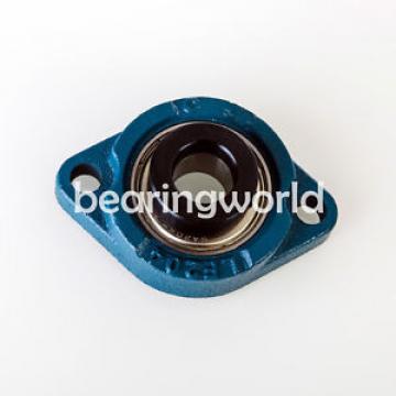 SALF205-25MM 6038X1M Deep groove ball bearings 138KH  High Quality 25mm Eccentric Locking Bearing with 2 Bolt Flange