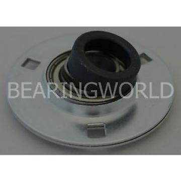 SAPF207-20 NNC4872V Full row of double row cylindrical roller bearings High Quality 1-1/4&#034; Eccentric Pressed Steel 3-Bolt Flange Bearing