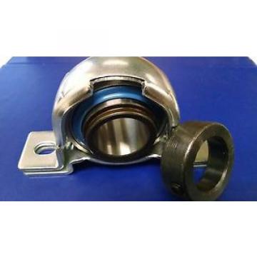 UCPP206-18 QJ1044N2MA Four point contact ball bearings 176144K 1-1/8 Pillow Block Pressed Steel Housing Eccentric Collar
