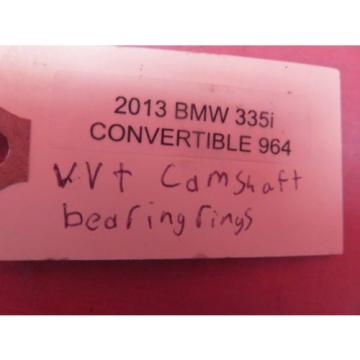 2011-2013 16034M Deep groove ball bearings 7000134H BMW 335i CONVERTIBLE E93 OEM N55 ECCENTRIC CAMSHAFT BEARING CAPS SET