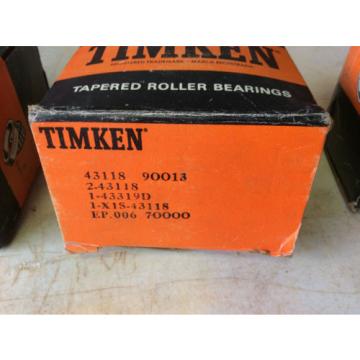 (1)  43118 - 90013  Tapered Roller Bearing Assembly