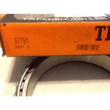  67791 Tapered Roller Bearing