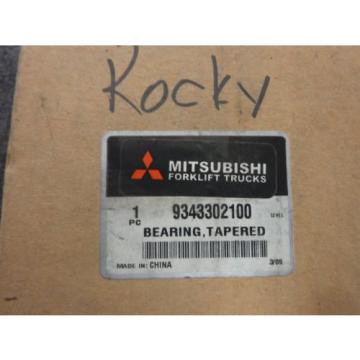 (LOT OF 3) MITSUBISHI FORKLIFT TAPERED ROLLER BEARING 9343302100 *NEW*