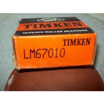 NEW Old Stock  Tapered Cup Roller Bearing LM67010