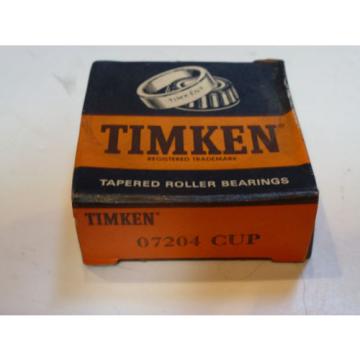  #07204 Tapered Roller Bearing Cup FREE SHIPPING WG1225