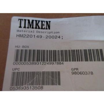  HM220149 Tapered Roller Bearing Single Cone 3.9360&#034; ID 1.6540&#034; W USA