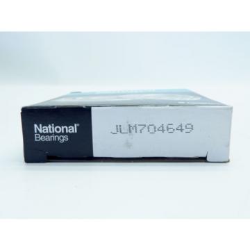 (Lot of 2) National JLM704649 Tapered Roller Bearing New