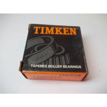 NIB  TAPERED ROLLER BEARINGS MODEL # LM67010 NEW OLD STOCK 200008 99