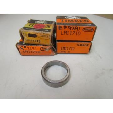 NEW  TAPERED ROLLER BEARING OUTER RACE LM11710 &#034;LOT OF 4&#034;