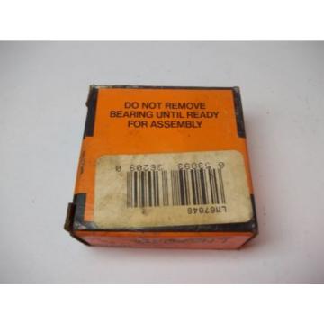 NIB  TAPERED ROLLER BEARINGS MODEL # LM67048 NEW OLD STOCK