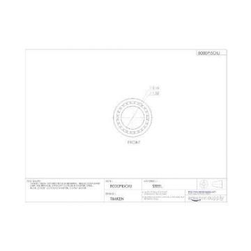  13836 Tapered Roller Bearing Single Cup Standard Tolerance Straight