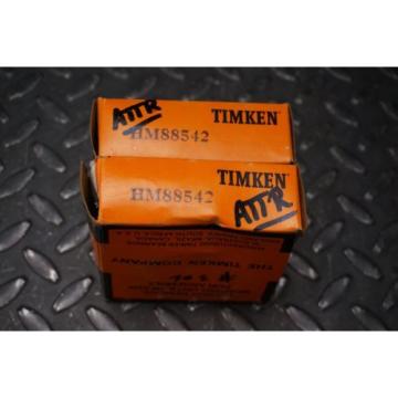  HM88542 Tapered Roller Bearing Lot of Two