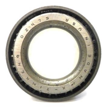  TAPERED ROLLER BEARING 02475 1.25&#034; BORE 0.8750&#034; WIDTH