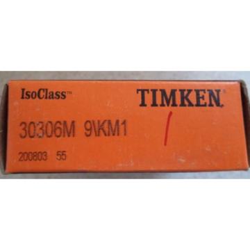  IsoClass 30306M 9\KM1 Tapered Roller Bearing