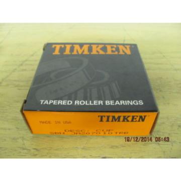   SBN JM207010TRB Tapered Roller Bearing Cup