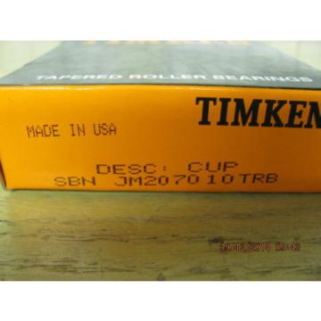   SBN JM207010TRB Tapered Roller Bearing Cup