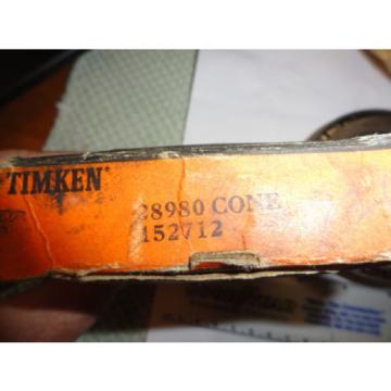  Tapered Roller Bearing Cone 28980