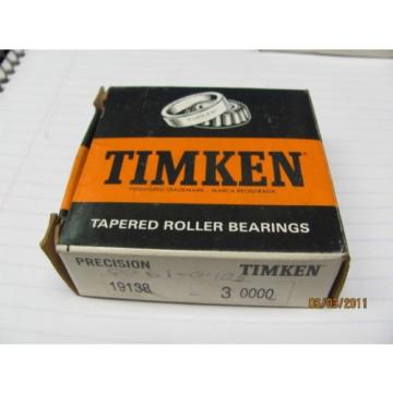  19138 Class 3 Precision Tapered Roller Bearing
