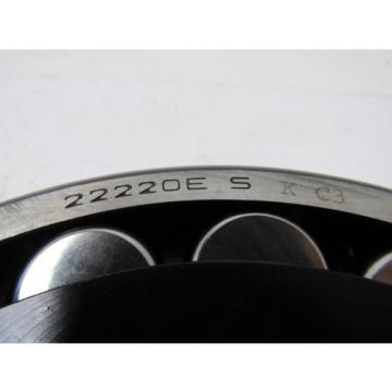  Shaeffler 22220E S K C3 Tapered Spherical Roller Bearing 100mm Bore 180mm OD