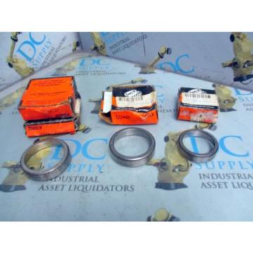  17224 17244A 07204 TAPERED ROLLER BEARING LOT OF 4 NIB