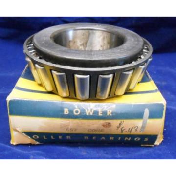 BOWER TAPER ROLLER BEARING 657 CONE 2.8750&#034; BORE