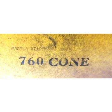  TAPERED ROLLER BEARING CONE 760 INNER RING WIDTH 1.9&#034; 3-9/16&#034; BORE NIB