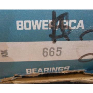 BOWER TAPER ROLLER BEARING 665 CONE 3.3750&#034; BORE