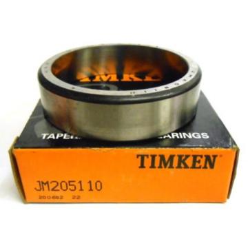  TAPERED ROLLER BEARING JM205110 90 MM OUTSIDE DIAMETER 23 MM CUP WIDTH