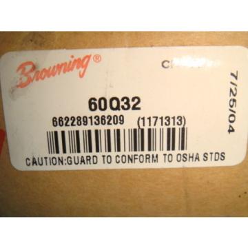 Browning 60Q32 Roller Chain Sprocket Single Strand Split Taper 32 TEETH NIB