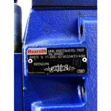 Rexroth 4WRTE-42/M R900891138 + 4WRTE 16 V1-200L-42/6EG24K31/A5M R900723643