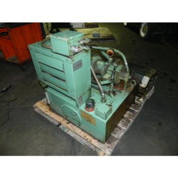 Rexroth 5 HP Hydraulic Unit, 27 Gal. Cap., 2PV2V3-30 Pump, Used, Warranty